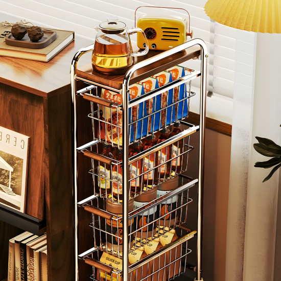 Metal Trolley 4 Layer